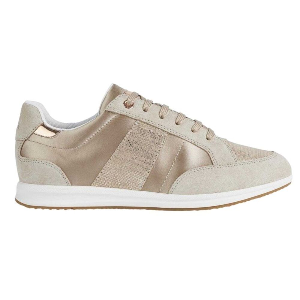 Geox Womens/Ladies Avery Sneakers / Beige/Taupe